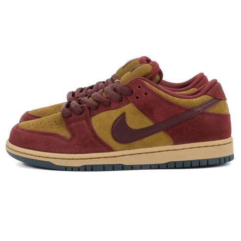 Nike SB - Dunk Low Pro (Dark Team Red/Burgundy Crush/Olive)
